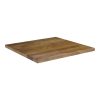 Solid Oak Natural Square Table Top 600x600mm (HS778)