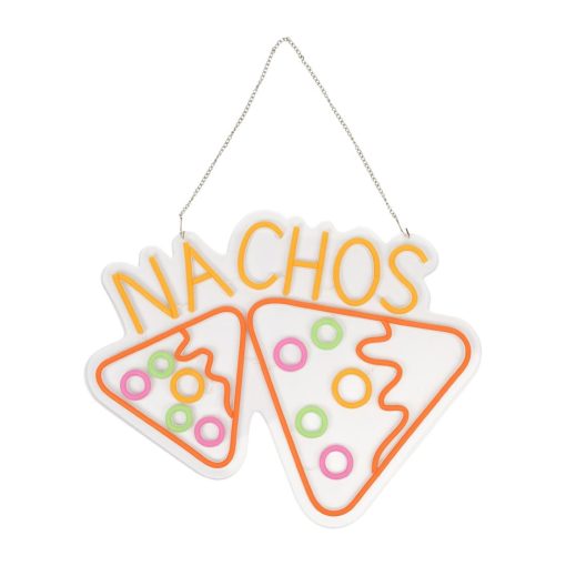 A1 Equipment Nachos Neon Style LED Light-up Sign A7695 (HT416)