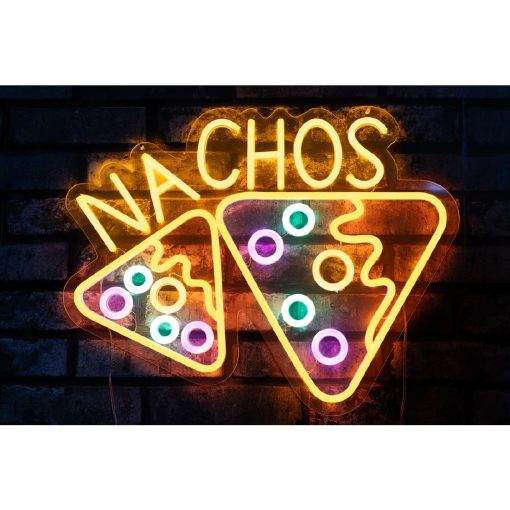 A1 Equipment Nachos Neon Style LED Light-up Sign A7695 (HT416)