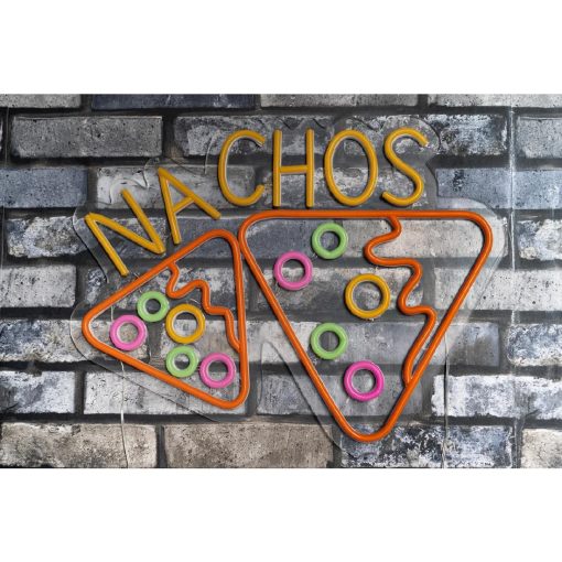 A1 Equipment Nachos Neon Style LED Light-up Sign A7695 (HT416)