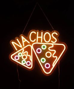 A1 Equipment Nachos Neon Style LED Light-up Sign A7695 (HT416)