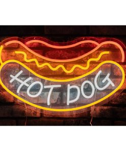 A1 Equipment Hotdog Neon Style LED Light-up Sign A7532 (HT417)