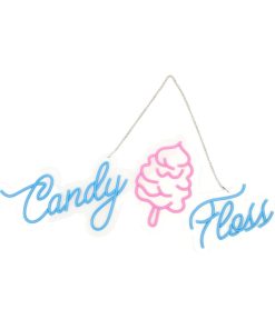 A1 Equipment Candy Floss Neon Style LED Light-up Sign A7362 (HT418)