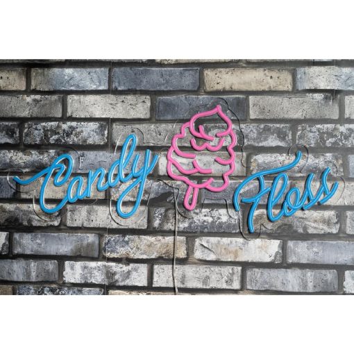 A1 Equipment Candy Floss Neon Style LED Light-up Sign A7362 (HT418)