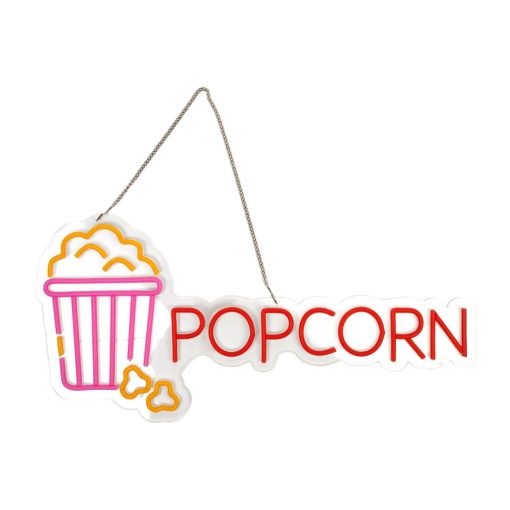 A1 Equipment Popcorn Neon Style LED Light-up Sign A7374 (HT419)