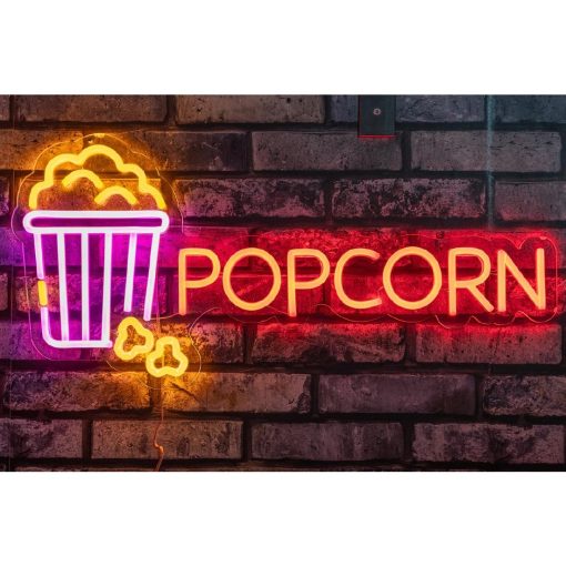 A1 Equipment Popcorn Neon Style LED Light-up Sign A7374 (HT419)