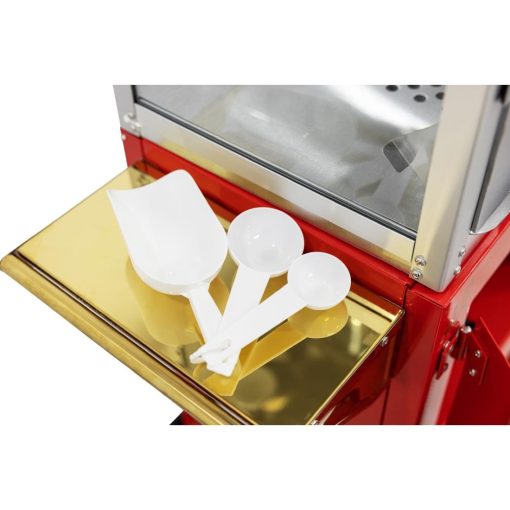 A1 Equipment 8oz Popcorn Machine with Cart Red (HT426)