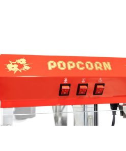 A1 Equipment 8oz Popcorn Machine with Cart Red (HT426)
