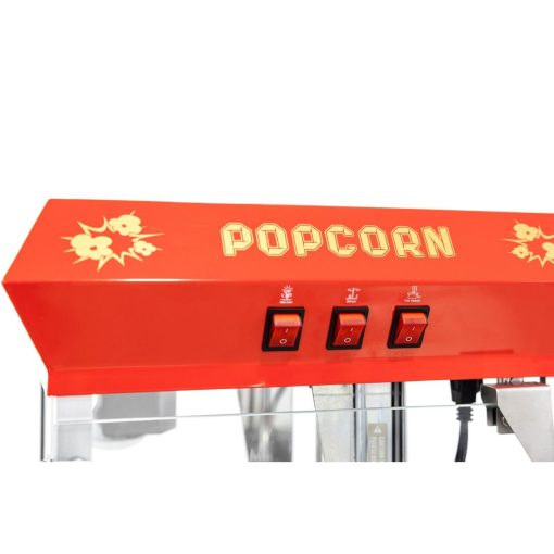A1 Equipment 8oz Popcorn Machine with Cart Red (HT426)
