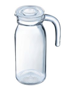 Arcoroc Spring Jugs with Glass Lid 1Ltr 6 pack (HW273)