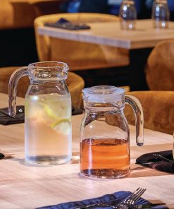 Arcoroc Spring Jugs with Glass Lid 750ml 6 pack (HW275)