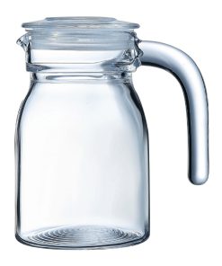 Arcoroc Spring Jugs with Glass Lid 500ml 12 Pack (HW277)