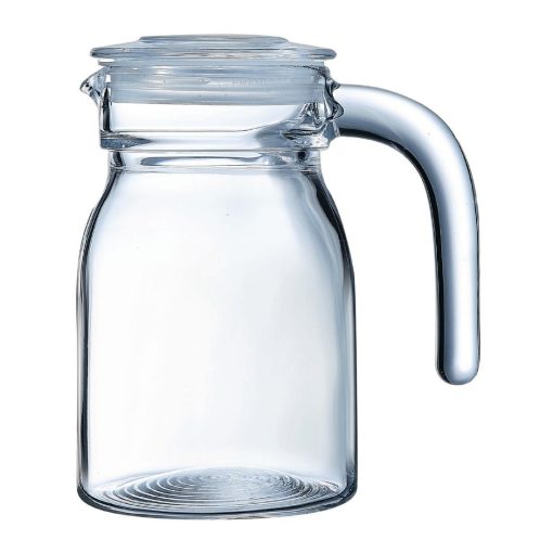 Arcoroc Spring Jugs with Glass Lid 500ml 12 Pack (HW277)