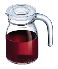Arcoroc Spring Jugs with Glass Lid 500ml 12 Pack (HW277)