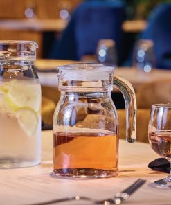 Arcoroc Spring Jugs with Glass Lid 500ml 12 Pack (HW277)
