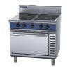 Blue Seal 900mm Induction Oven Range 4 x Round 3-5kW UKIN54R3 (HW604)