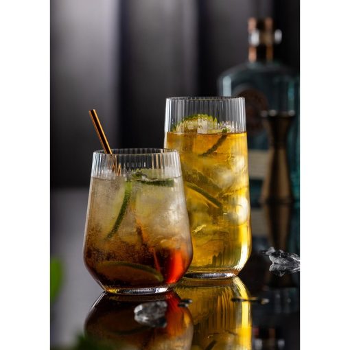 Utopia Hayworth Hi Ball Glasses 370ml 6 Pack (HX301)