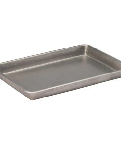 Utopia Vintage Steel Trays 330x230mm 6 pack (HX607)