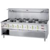 Diamond 7 Burner Wok Stove with Water Curtain (HY193)
