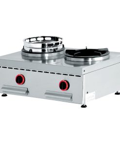 Diamond Countertop Gas Double Wok Burner WGX2-8-T (HY197)