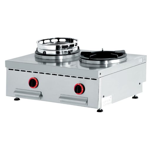 Diamond Countertop Gas Double Wok Burner WGX2-8-T (HY197)