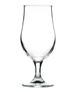 Onis Munique Stemmed Beer Glasses Nucleated UKCA 370ml 6 pack (HY227)