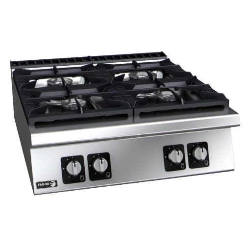 Fagor 900 Series 4 Burner Countertop High Power Gas Hob 28-7kW (HY822)