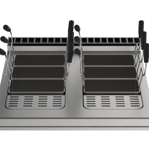 Fagor 900 Series Freestanding Double Well Electric Pasta Cooker CP-E910 (HY838)