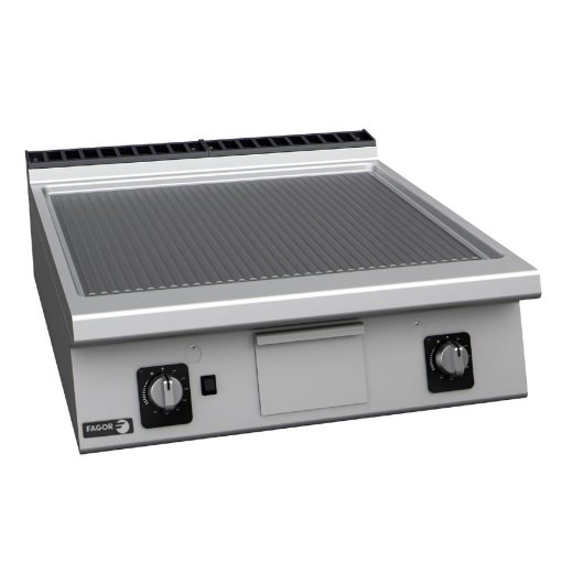 Fagor 900 Series Countertop Ribbed Plate Gas Griddle FT-G910 R (HY842)