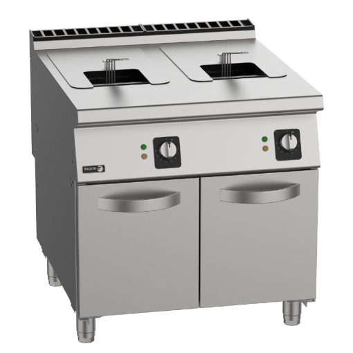 Fagor 900 Series Freestanding Twin Tank 2x 15Ltr Gas Fryer F-G9215 (HY863)