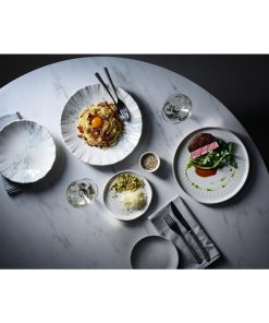Churchill Era Grey Walled Plates 260mm Pack of 6 (HY907)