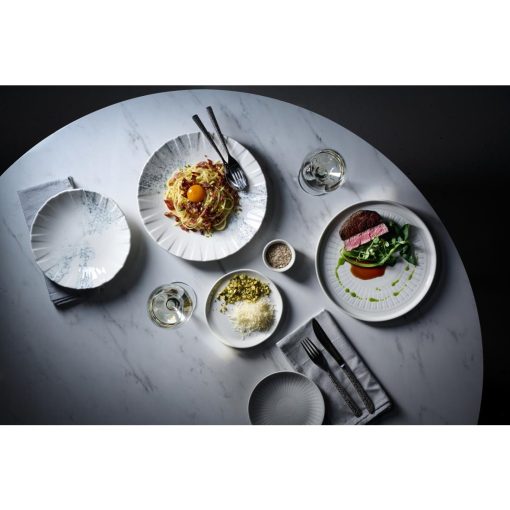 Churchill Era Grey Walled Plates 260mm Pack of 6 (HY907)