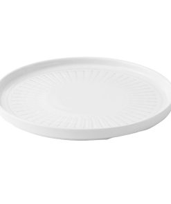 Churchill Era Grey Walled Plates 260mm Pack of 6 (HY907)