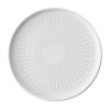 Churchill Era Grey Walled Plates 210mm Pack of 6 (HY908)