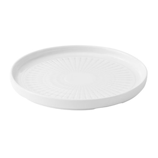 Churchill Era Grey Walled Plates 210mm Pack of 6 (HY908)
