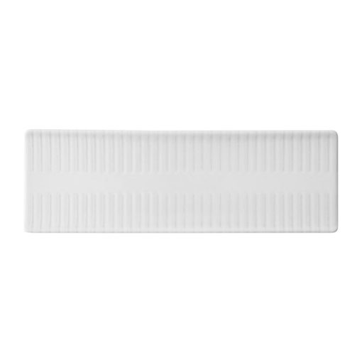 Churchill Era Grey Oblong Plates 330x110mm 6 Pack (HY917)