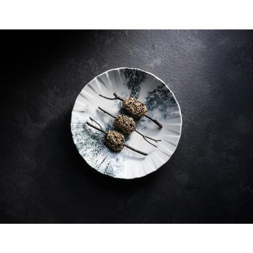 Churchill Smoke Black Coupe Plates 237mm Pack of 6 (HY926)