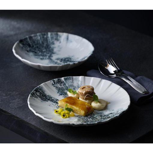 Churchill Smoke Black Coupe Plates 237mm Pack of 6 (HY926)
