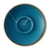 Churchill Stonecast Java Blue Cafe Espresso Saucers 115mm Pack of 12 (HY937)