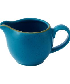 Churchill Stonecast Java Blue Profile Jugs 118ml Pack of 4 (HY940)