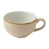 Churchill Stonecast Nutmeg Cream Cafe Cappuccino Cups 236ml Pack of 12 (HY944)