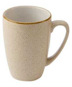 Churchill Stonecast Nutmeg Cream Profile Mugs 355ml Pack of 12 (HY951)
