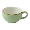 Churchill Stonecast Sage Green Cafe Cappuccino Cups 336ml Pack of 12 (HY954)