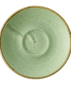 Churchill Stonecast Sage Green Cafe Espresso Saucers 155mm Pack of 12 (HY957)