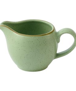 Churchill Stonecast Sage Green Profile Jugs 118ml Pack of 4 (HY960)