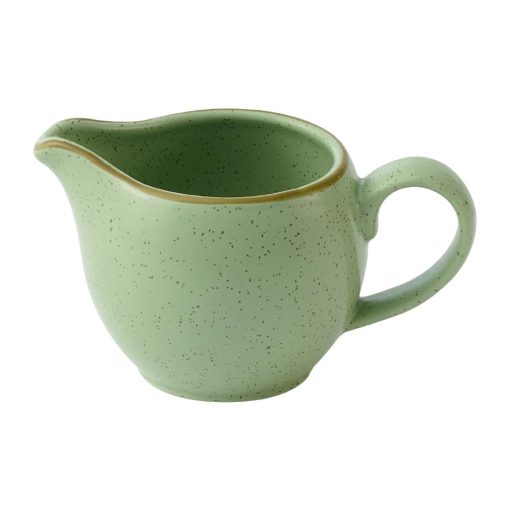 Churchill Stonecast Sage Green Profile Jugs 118ml Pack of 4 (HY960)