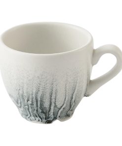 Churchill China Tide Black Cafe Espresso Cups 103ml 12 Pack (HY965)