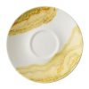 Churchill China Tide Gold Cappuccino Saucers 158mm Pack of 12 (HY971)