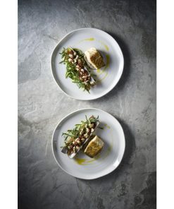 Churchill Envisage White Natural Plates 220mm 6 Pack (HY974)