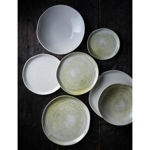 Churchill Envisage White Natural Plates 220mm 6 Pack (HY974)